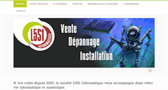 Desktop Screenshot of l5s1informatique.com